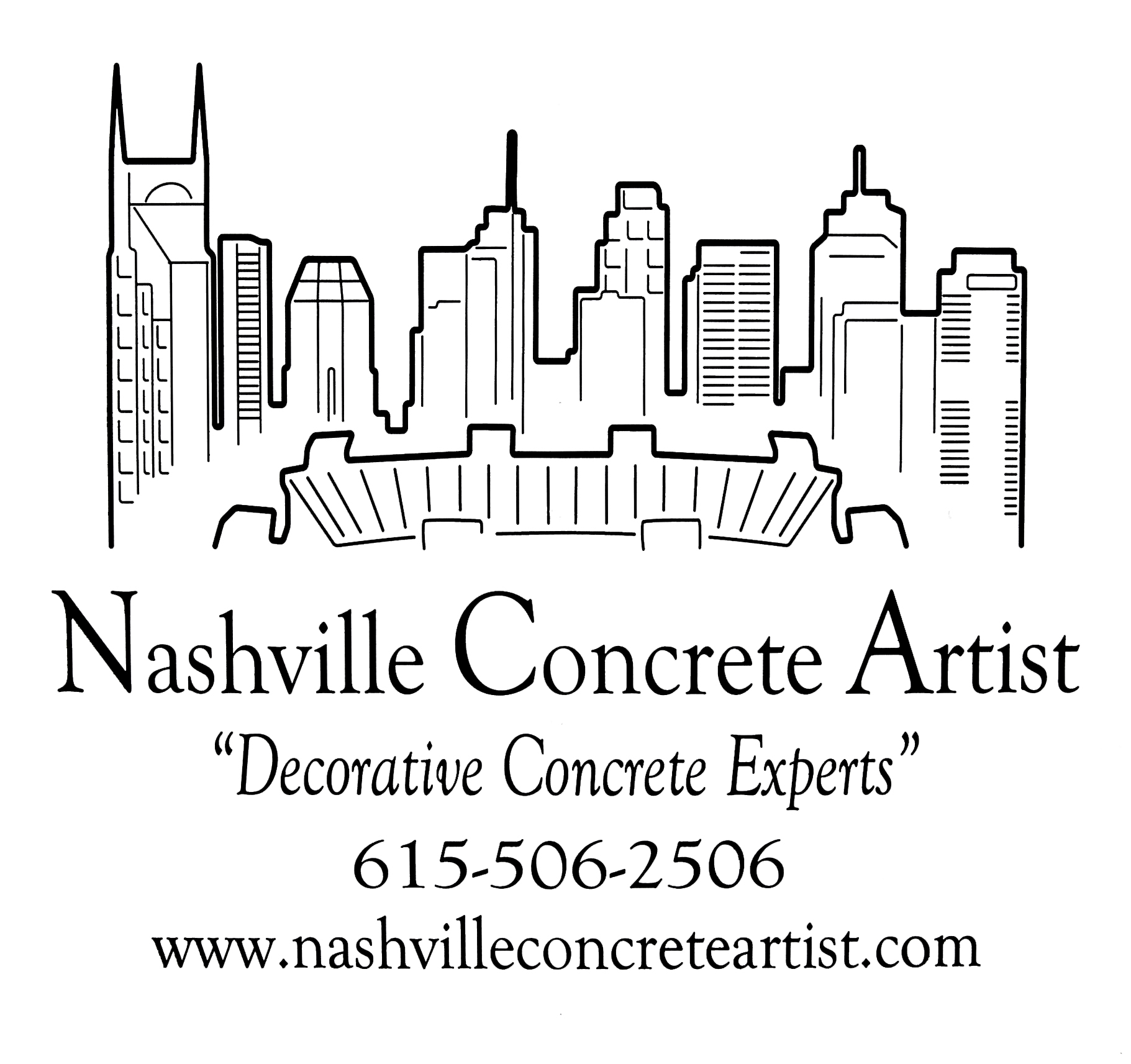 Logo for Nashville Concrete Artist